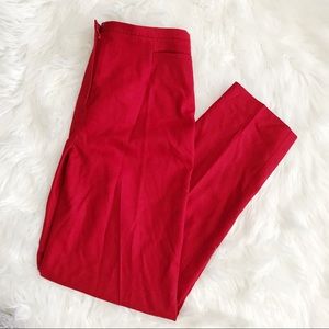 Talbots Red Wool Pants Size 8